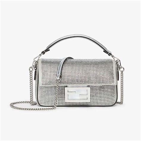 fendi baguette friends forever|Fendi baguette silver.